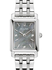 Bulova Sutton Gray Mother of Pearl Women's Watch (96P252)