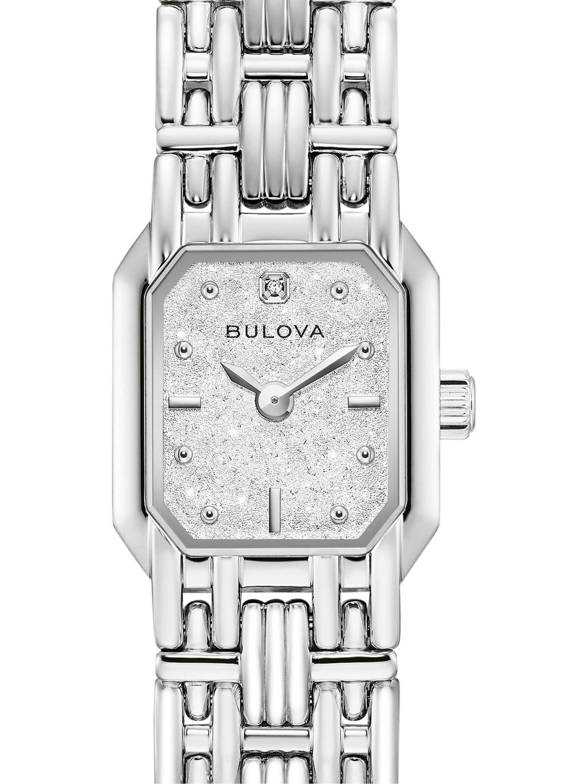 Bulova Goddess Of Time- Sophia Silver-White Women's Watch (96P263)