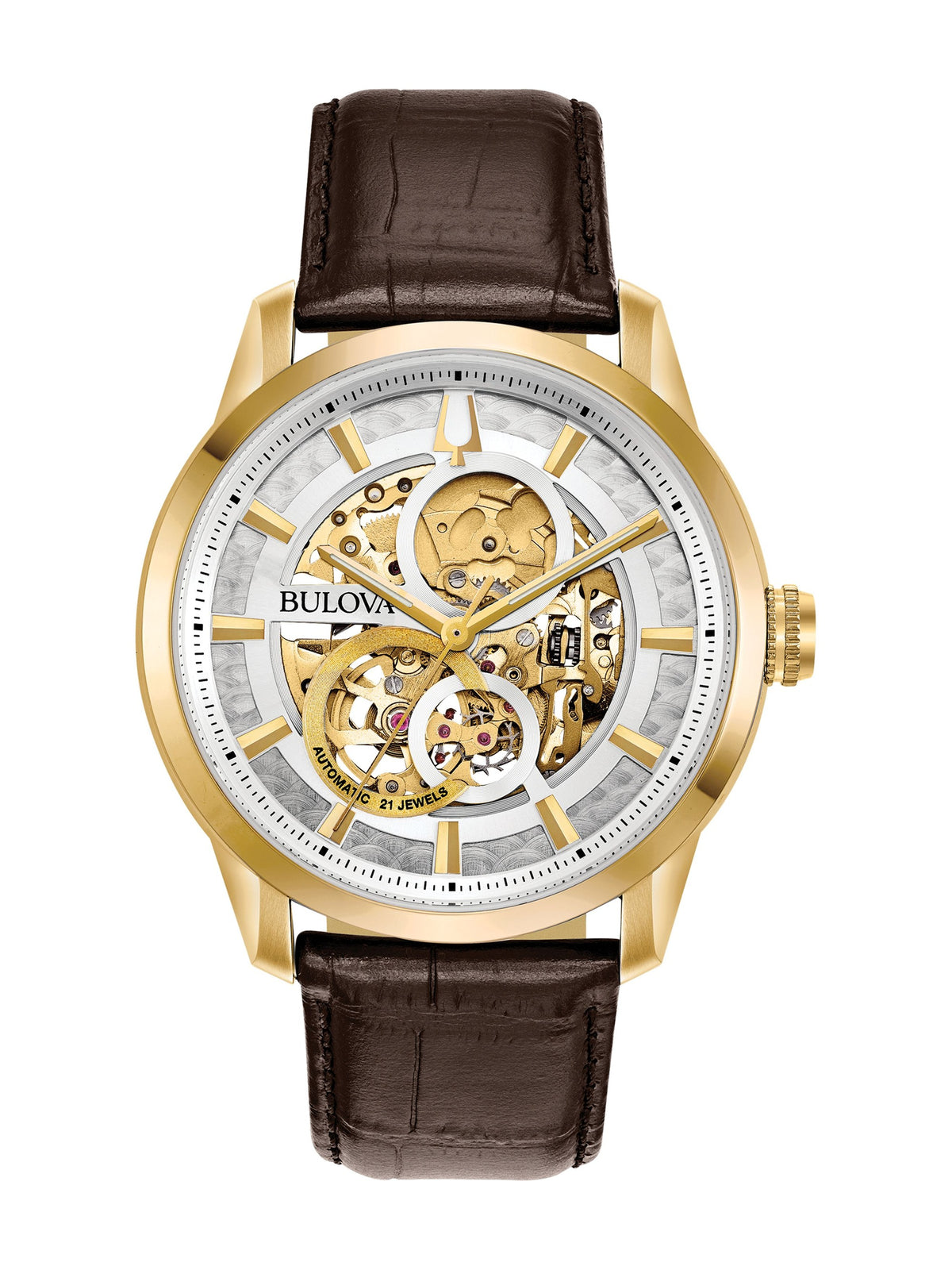 Bulova Sutton Silver-White Men's Watch (97A138)