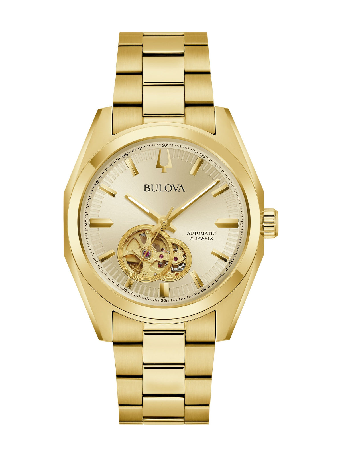 Bulova Surveyor Champagne Men's Watch (97A182)