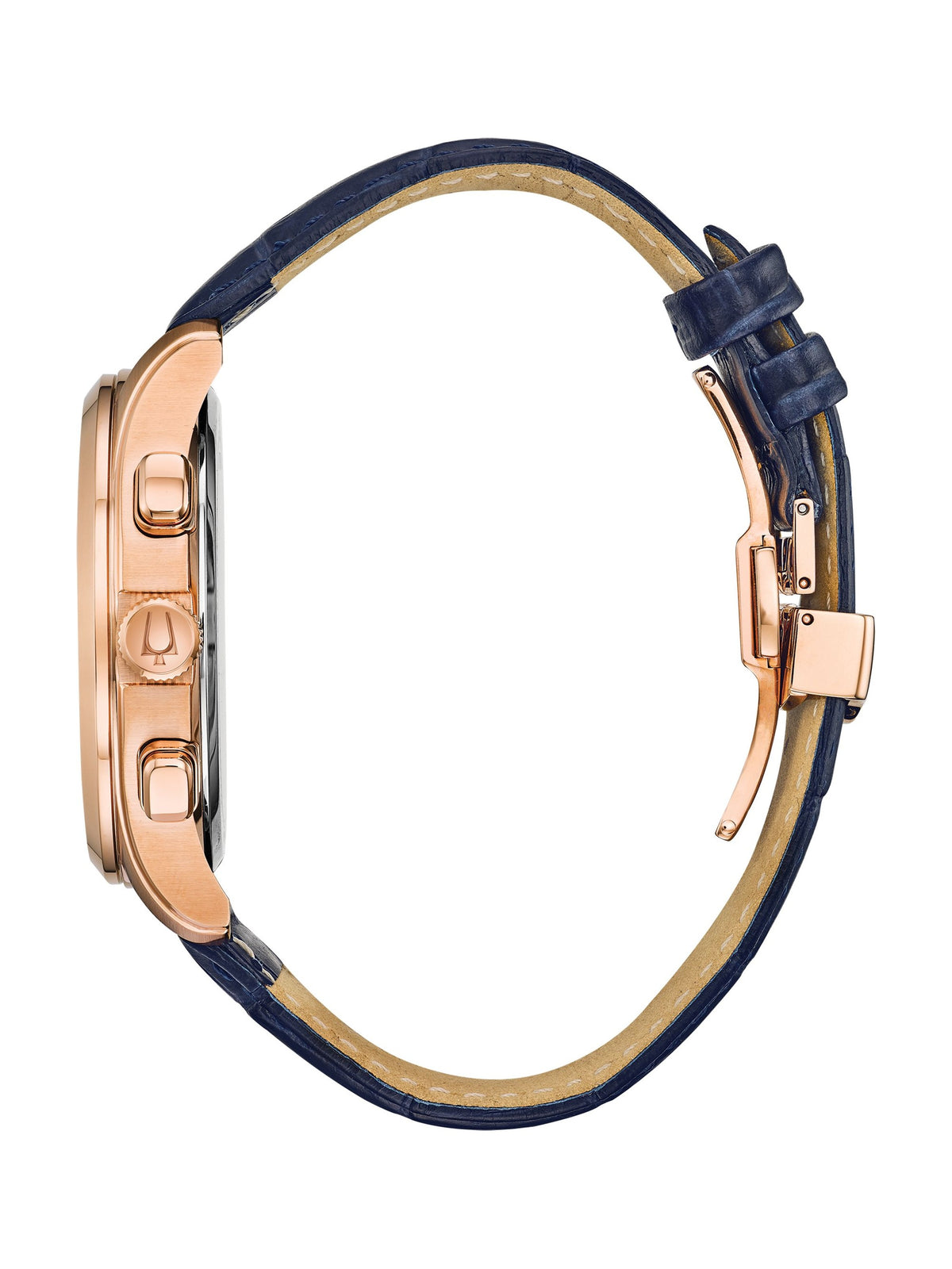 Bulova Wilton Blue Men's Watch (97B170), side view