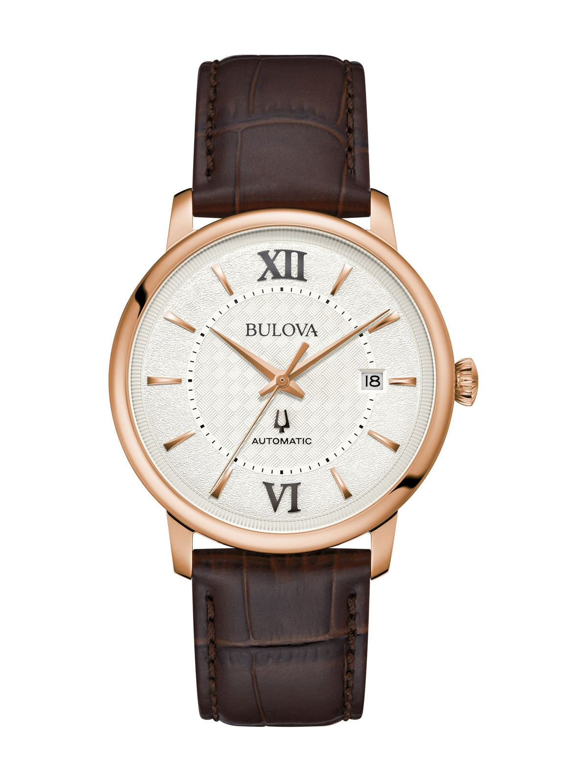 Bulova Hudson Silver-White Men's Watch (97B225)