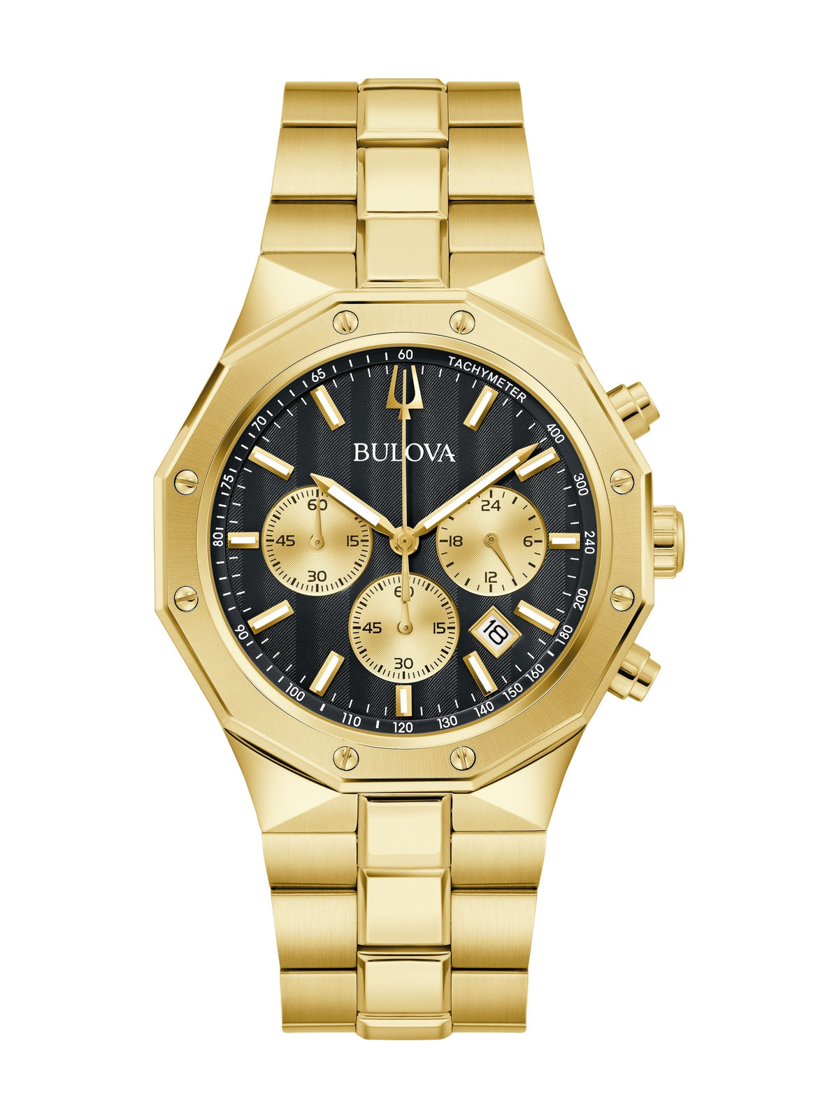 Bulova Prestige Black Men's Watch (97B232)