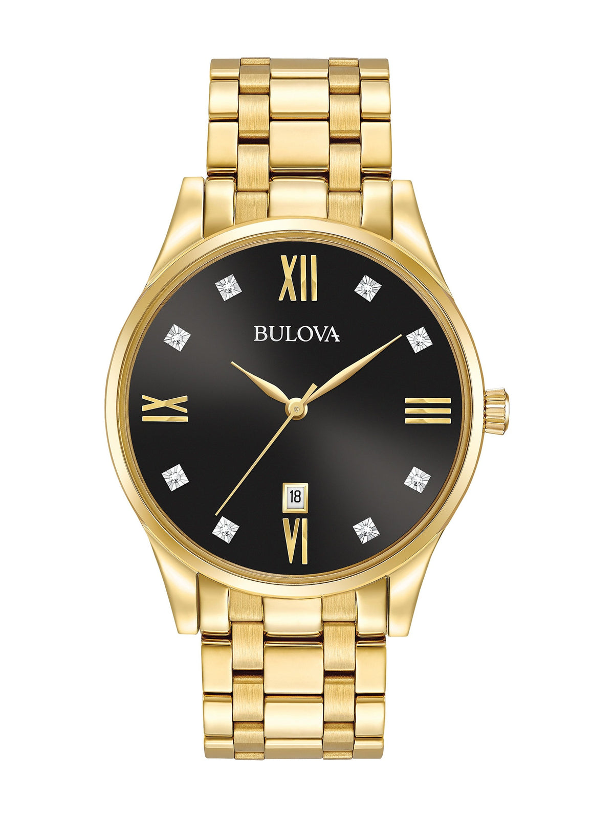 Bulova Classic Black Men's Watch (97D108)