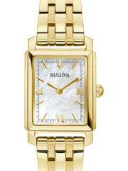 Bulova Sutton White Mother of Pearl Women's Watch (97L177)