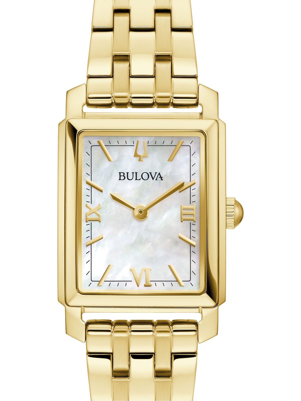 Bulova Sutton White Mother of Pearl Women's Watch (97L177)