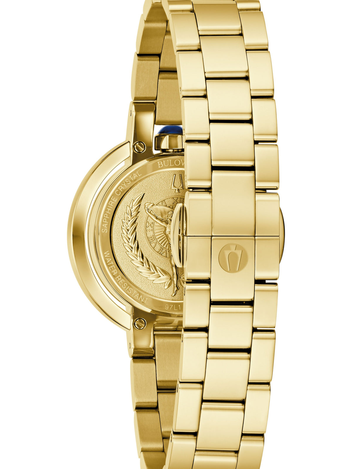 Bulova Rubaiyat White Mother of Pearl Women's Watch (97L181), case back