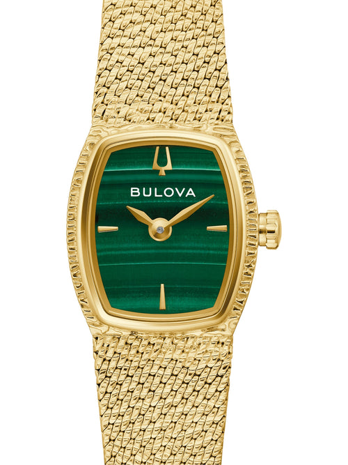 Bulova Goddess Of Time Green Women's Watch (97L184)