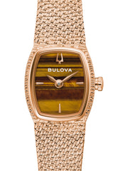 Bulova Goddess Of Time Brown Women's Watch (97L185)