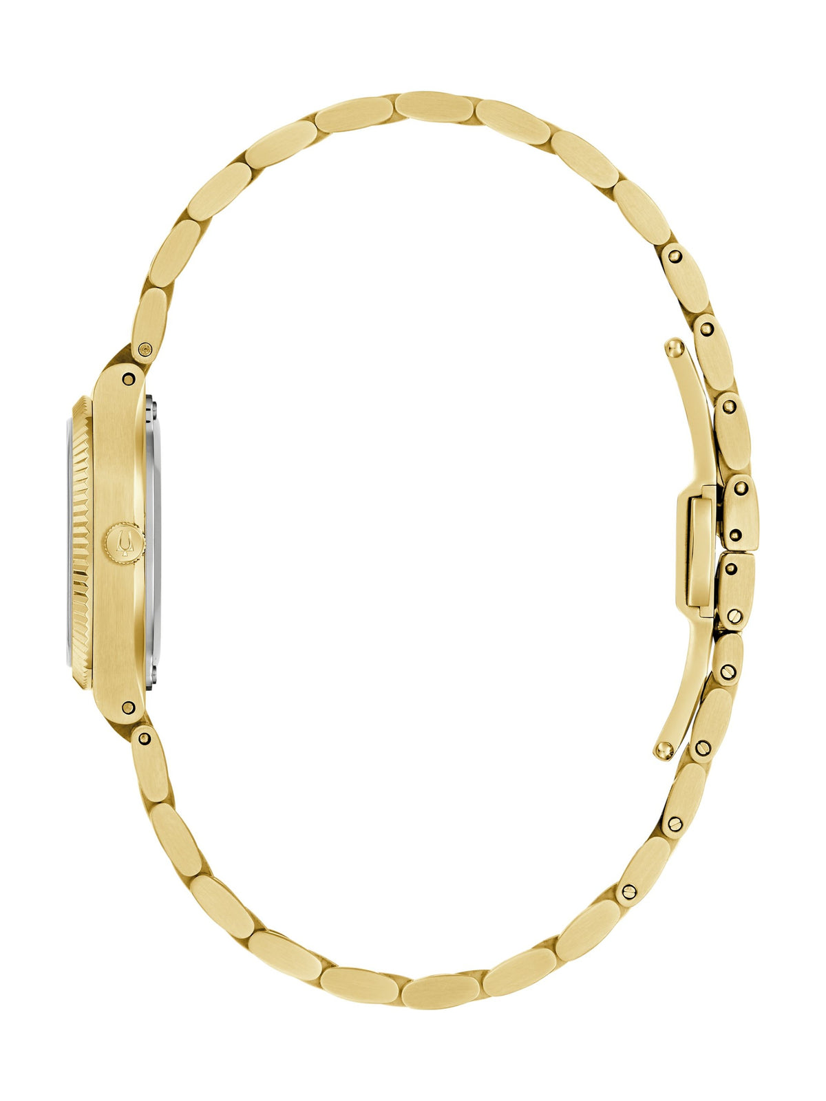 Bulova Super Seville Silver-White Women's Watch (97L189), side view