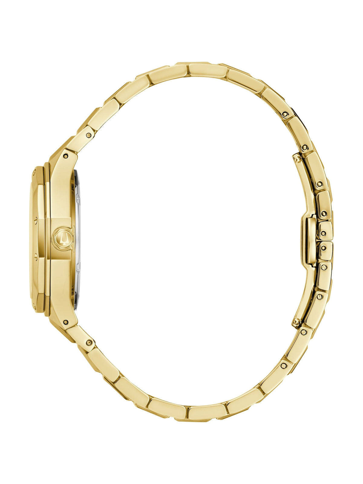 Bulova Prestige White Mother of Pearl Women's Watch (97M119), side view