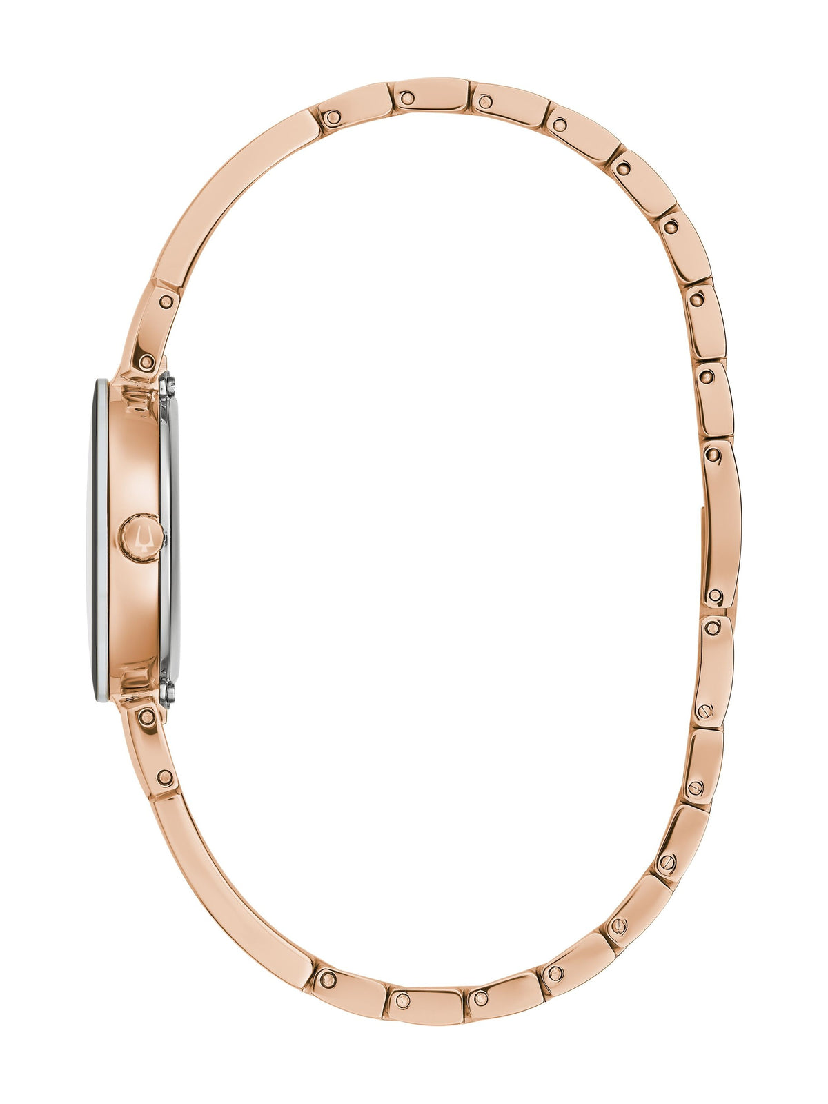 Bulova Marc Anthony Futuro Black Mother of Pearl Women's Watch (97P163), side view