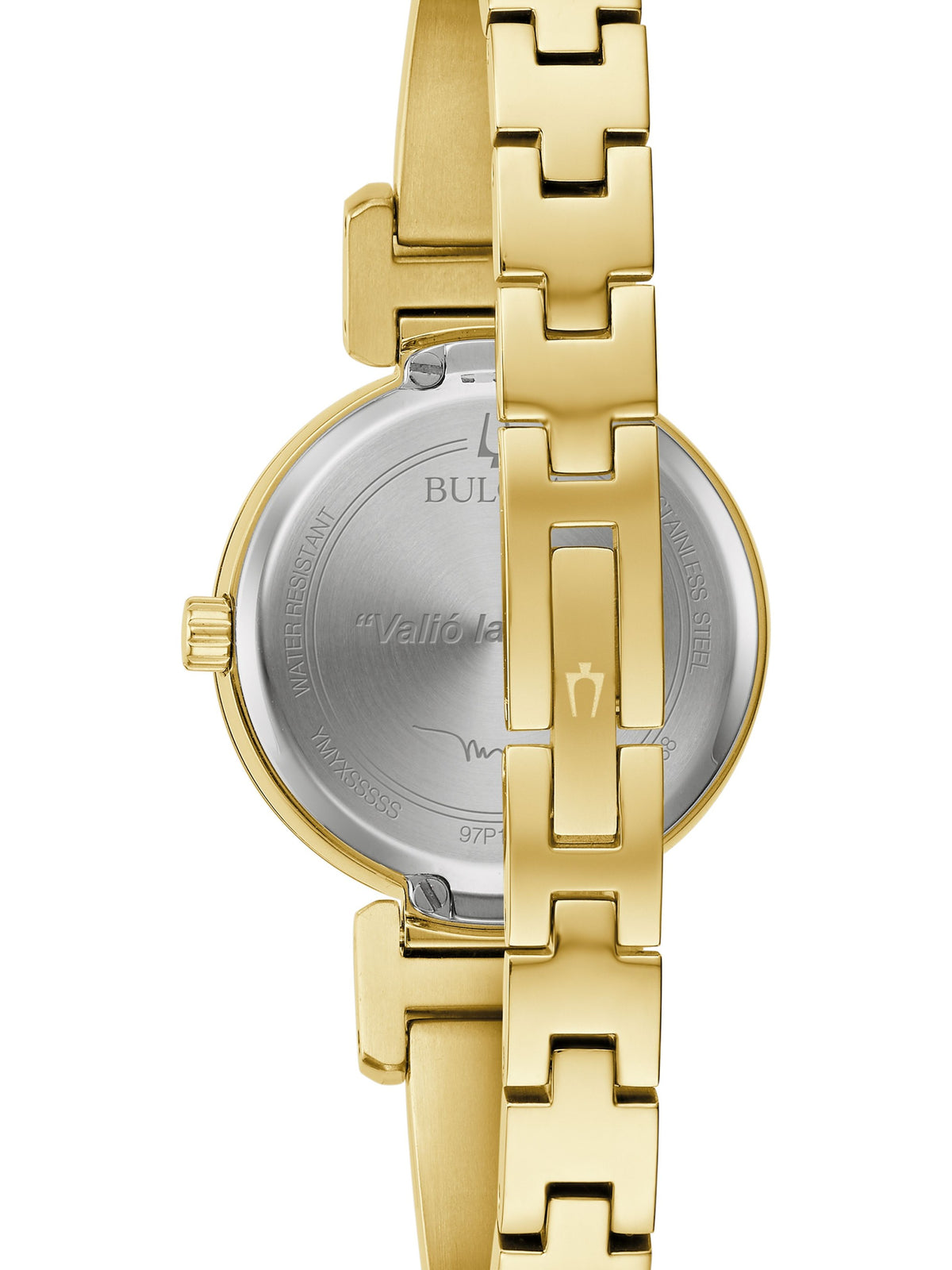 Bulova Marc Anthony Futuro Champagne Women's Watch (97P164), case back
