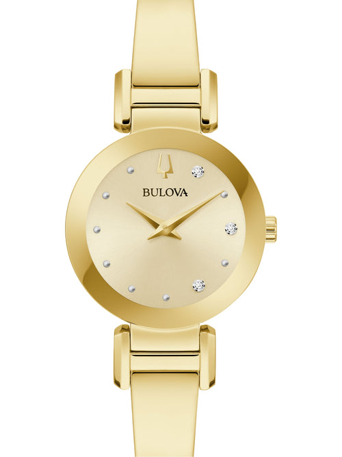 Bulova Marc Anthony Futuro Champagne Women's Watch (97P164)