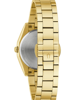 Bulova Surveyor White Mother of Pearl Women's Watch (97P172), case back
