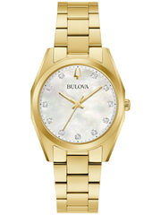 Bulova Surveyor White Mother of Pearl Women's Watch (97P172)