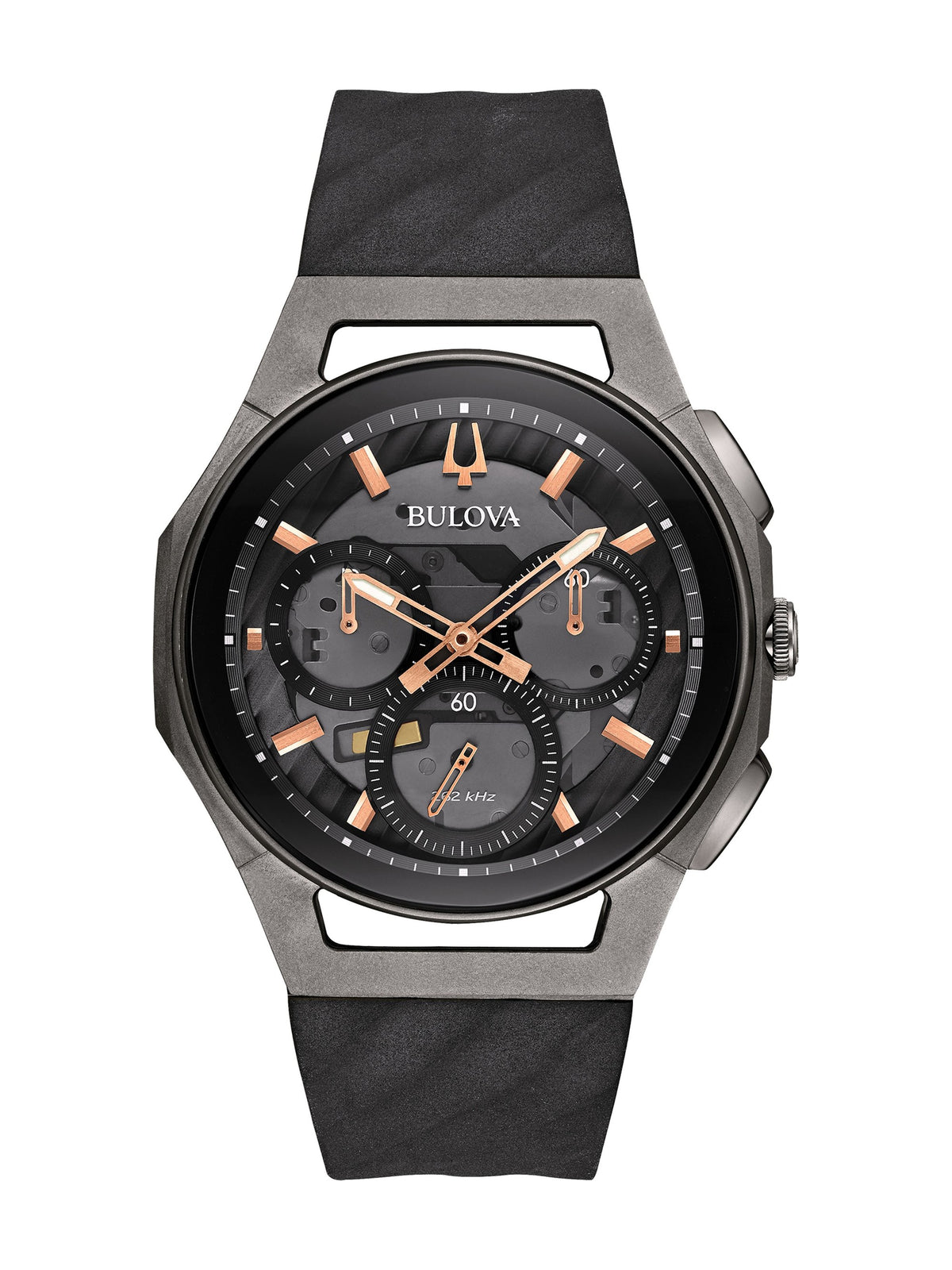 Bulova Curv Gray Men's Watch (98A162)
