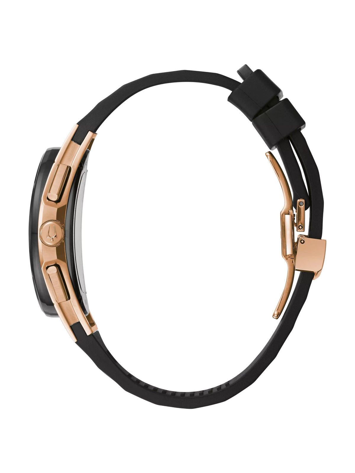Bulova Curv Black Men's Watch (98A185), side view