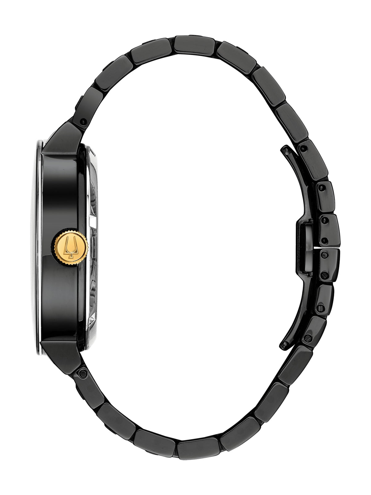 Bulova Futuro Black Men's Watch (98A203), side view