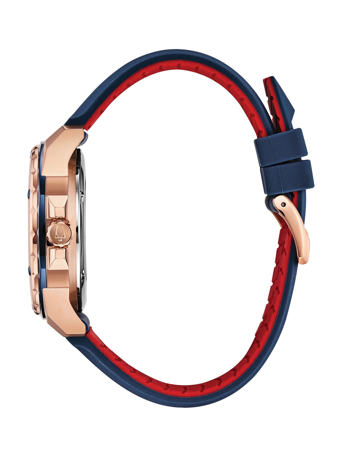 Bulova Marine Star Series A Blue Men's Watch (98A227), side view
