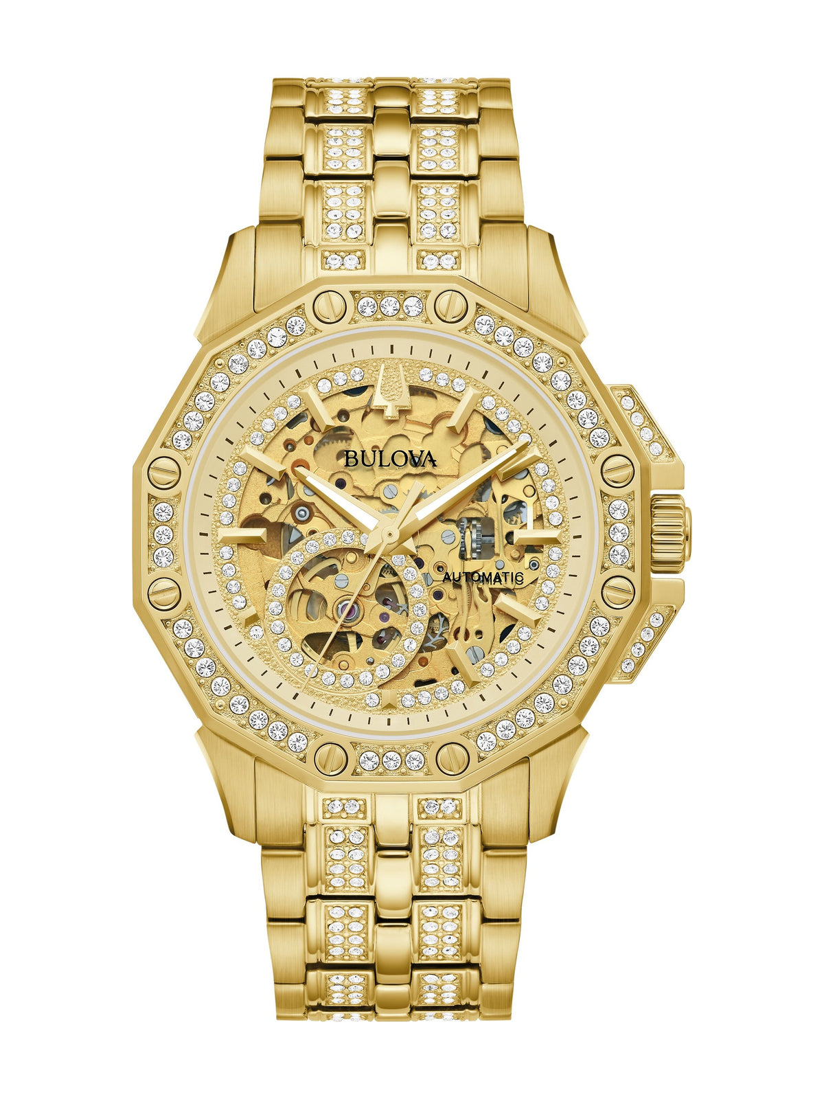 Bulova Octava Gold-Tone Men's Watch (98A292)