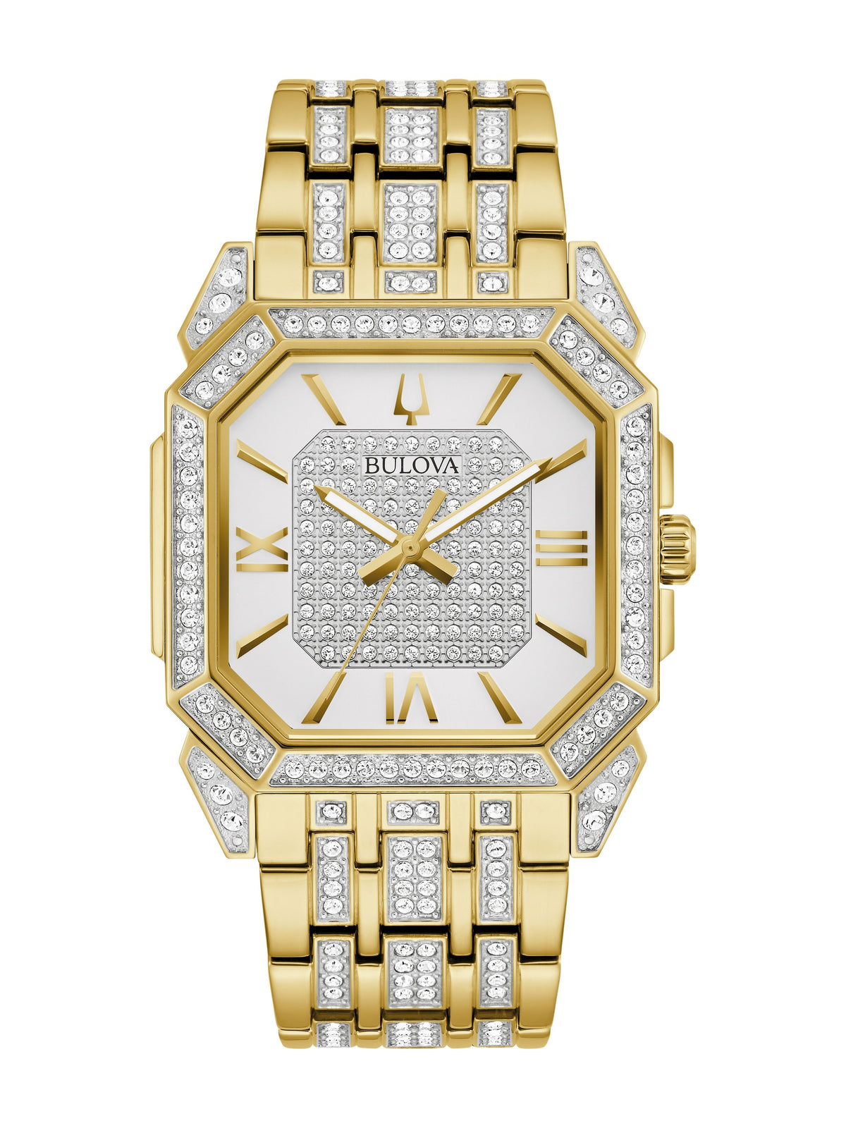 Bulova Octava Silver-White Men's Watch (98A295)