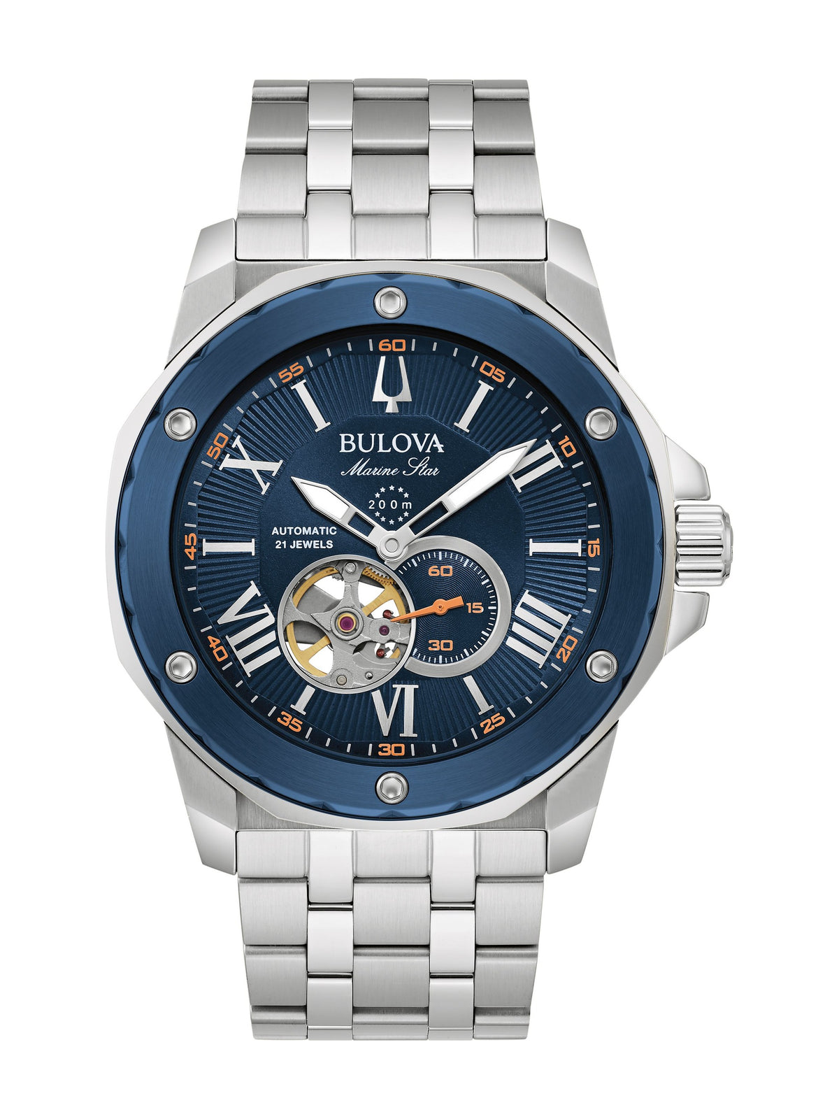 Bulova Marine Star Series A Blue Men's Watch (98A302)