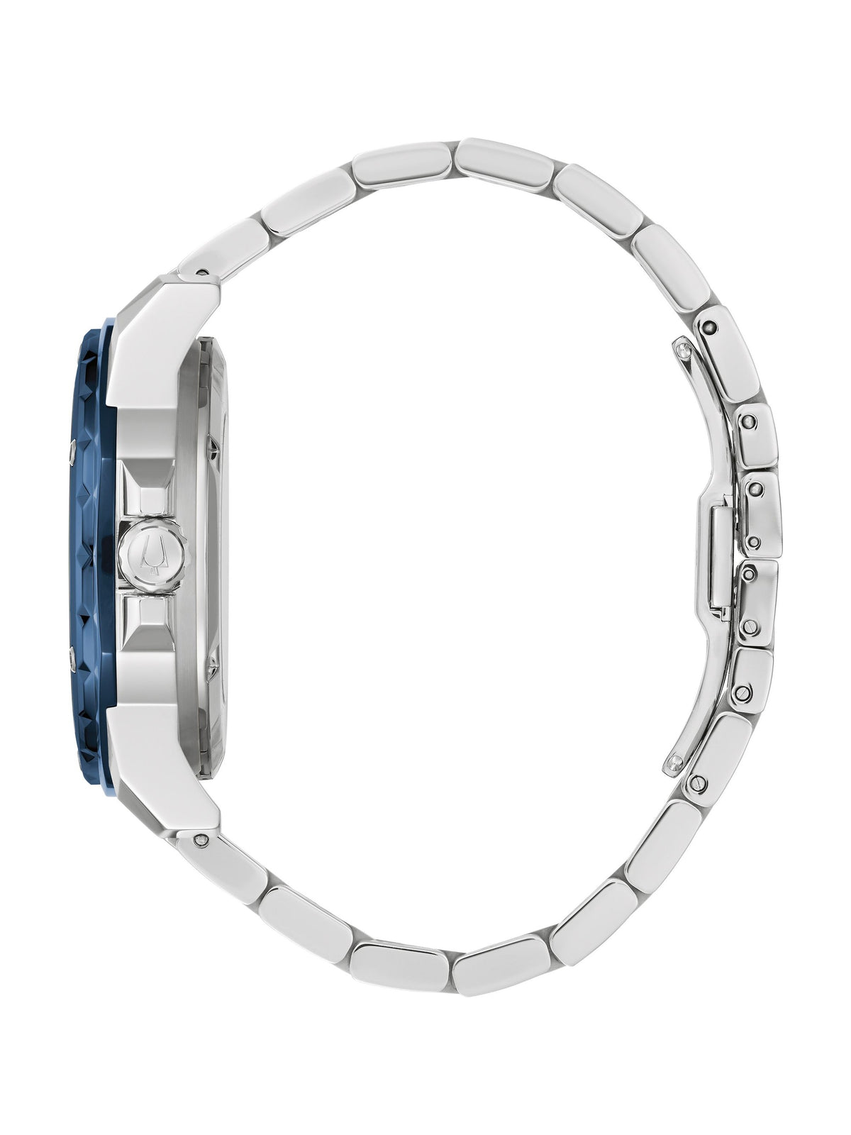 Bulova Marine Star Series A Blue Men's Watch (98A302), side view