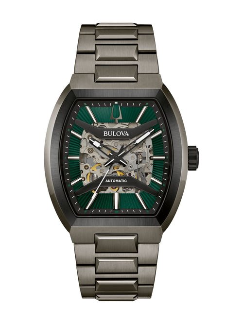 Bulova Maquina Green Men's Watch (98A321)