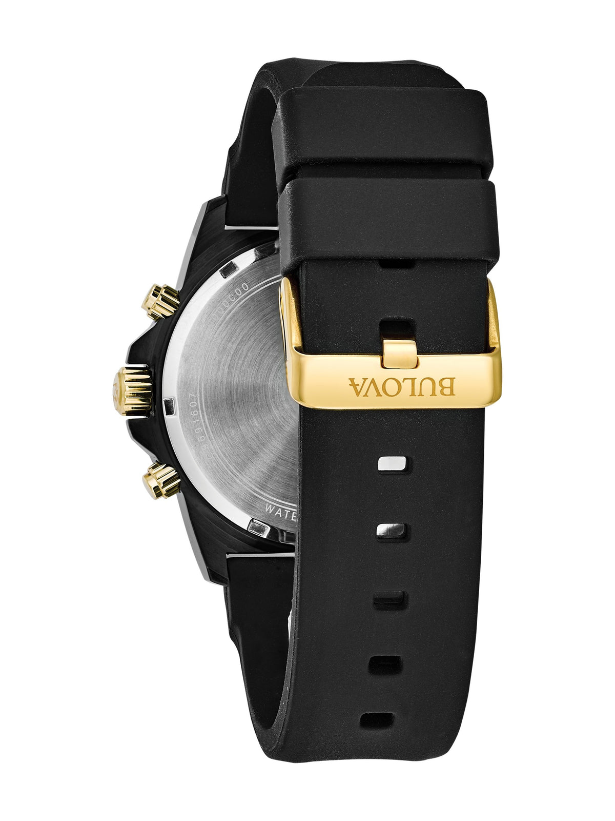 Bulova Marine Star Series A Black Men's Watch (98B278), case back