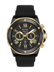 Bulova Marine Star Series A Black Men's Watch (98B278)