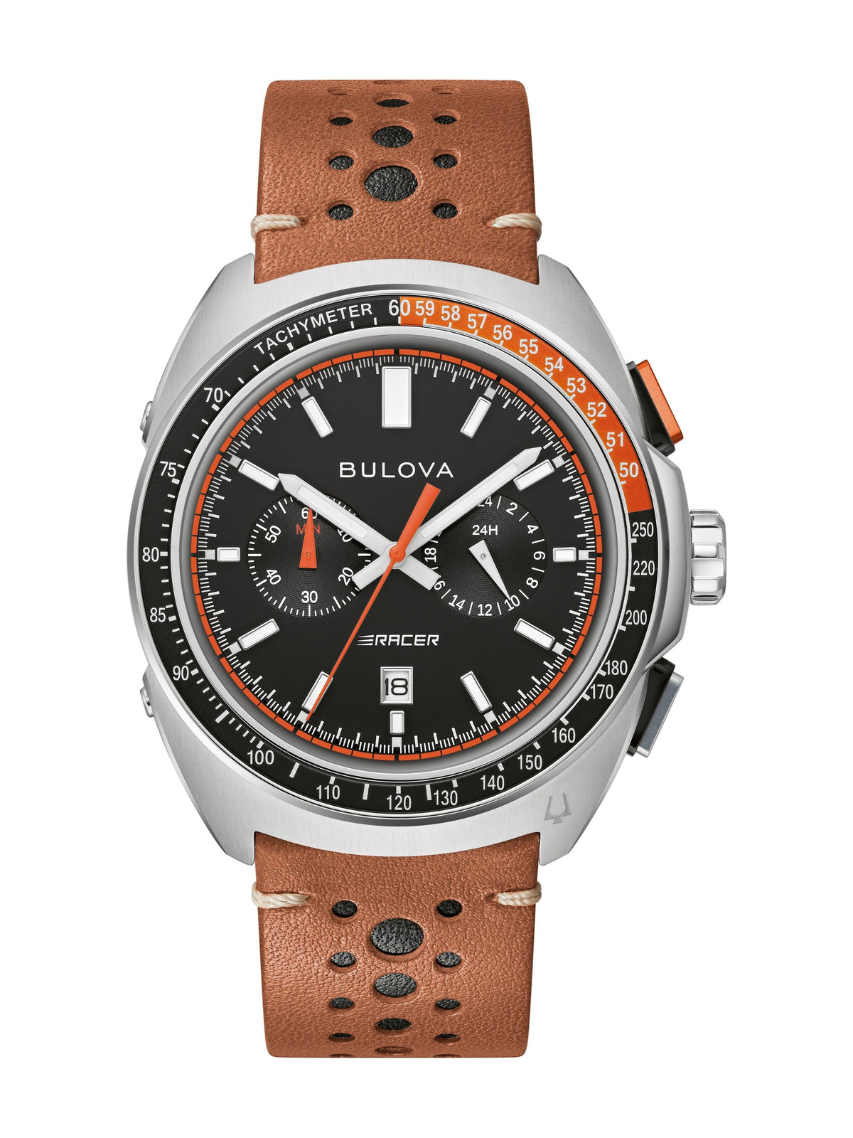 Bulova Racer Black Men's Watch (98B427)