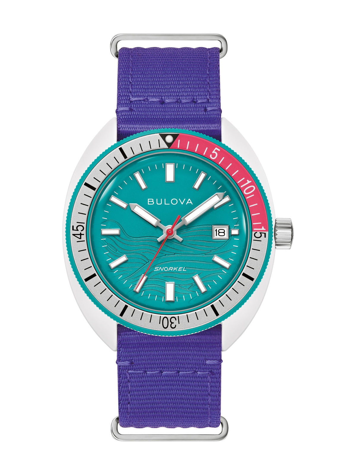 Bulova Snorkel Teal Men's Watch (98B447)