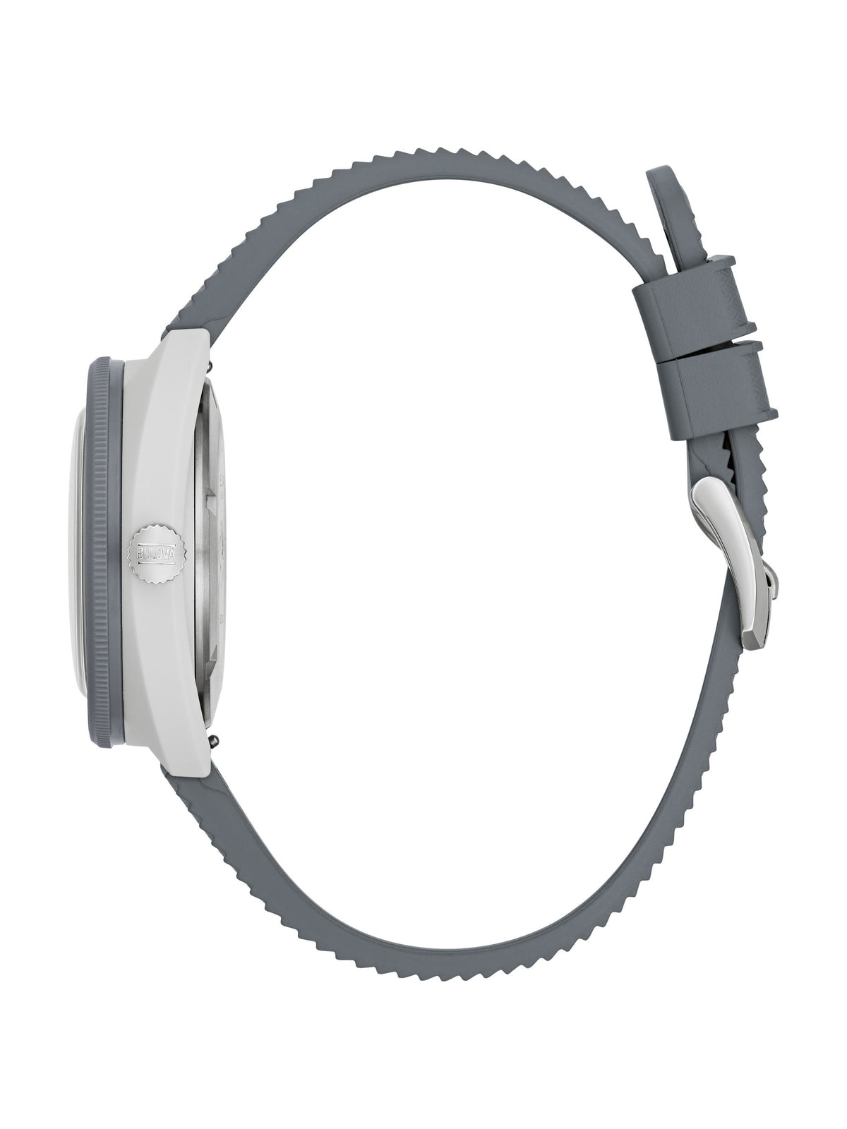 Bulova Snorkel White Men's Watch (98B449), side view