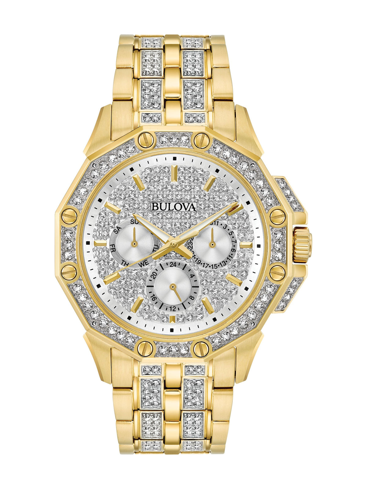 Bulova Phantom Silver-White Men's Watch (98C126)