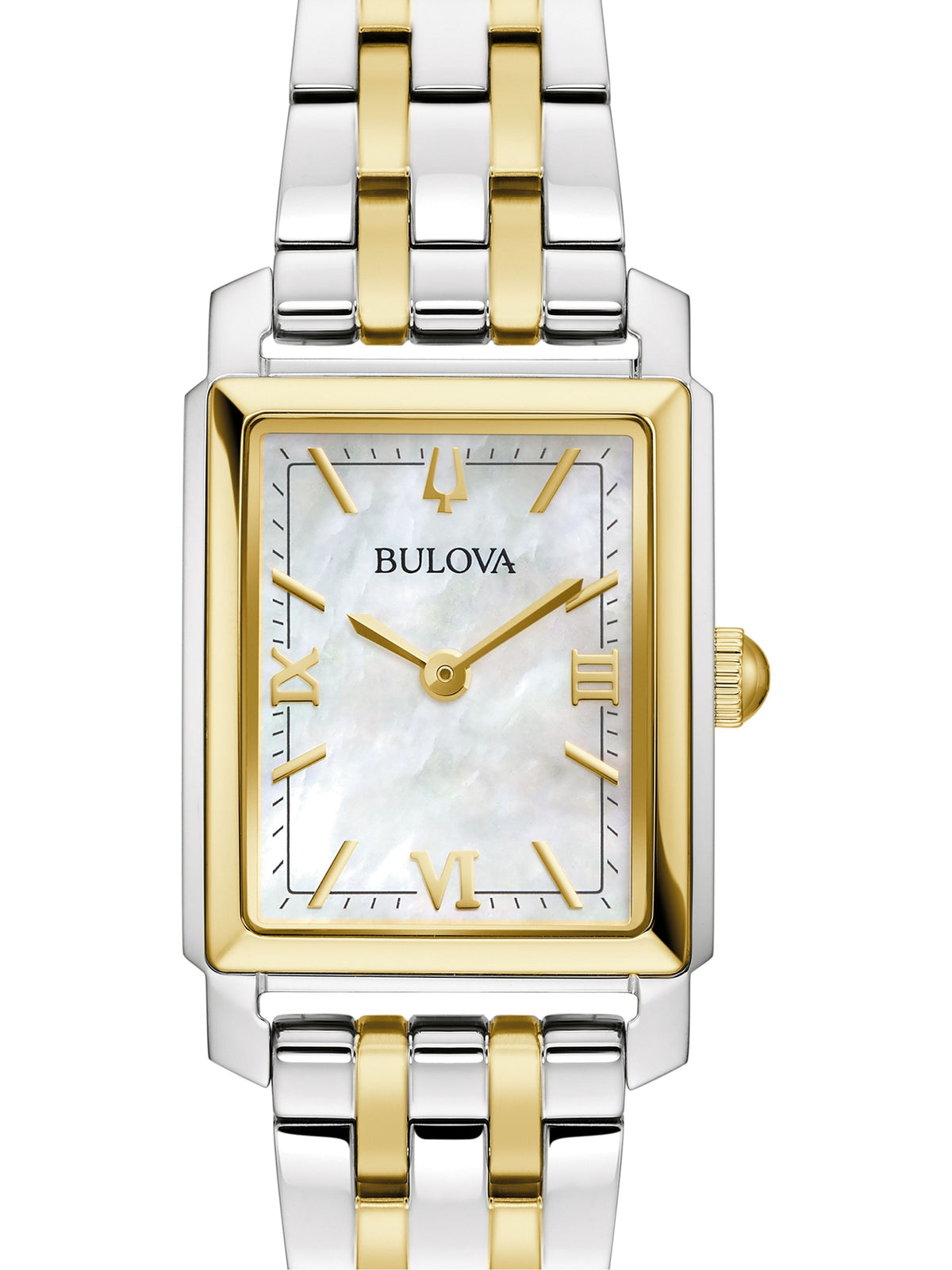 Bulova Sutton White Mother of Pearl Women's Watch (98L308)