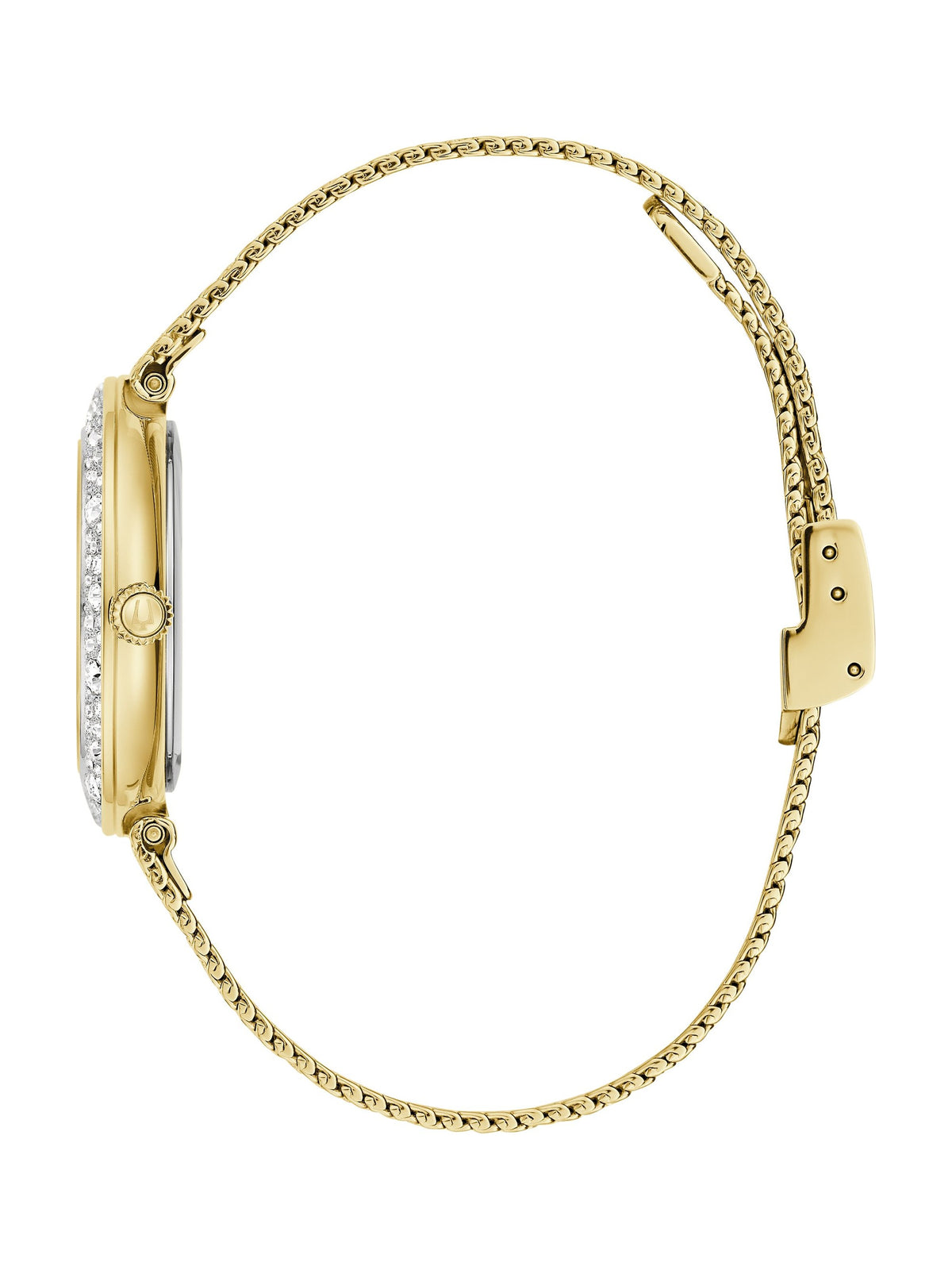 Bulova Champagne Champagne Women's Watch (98L321), side view