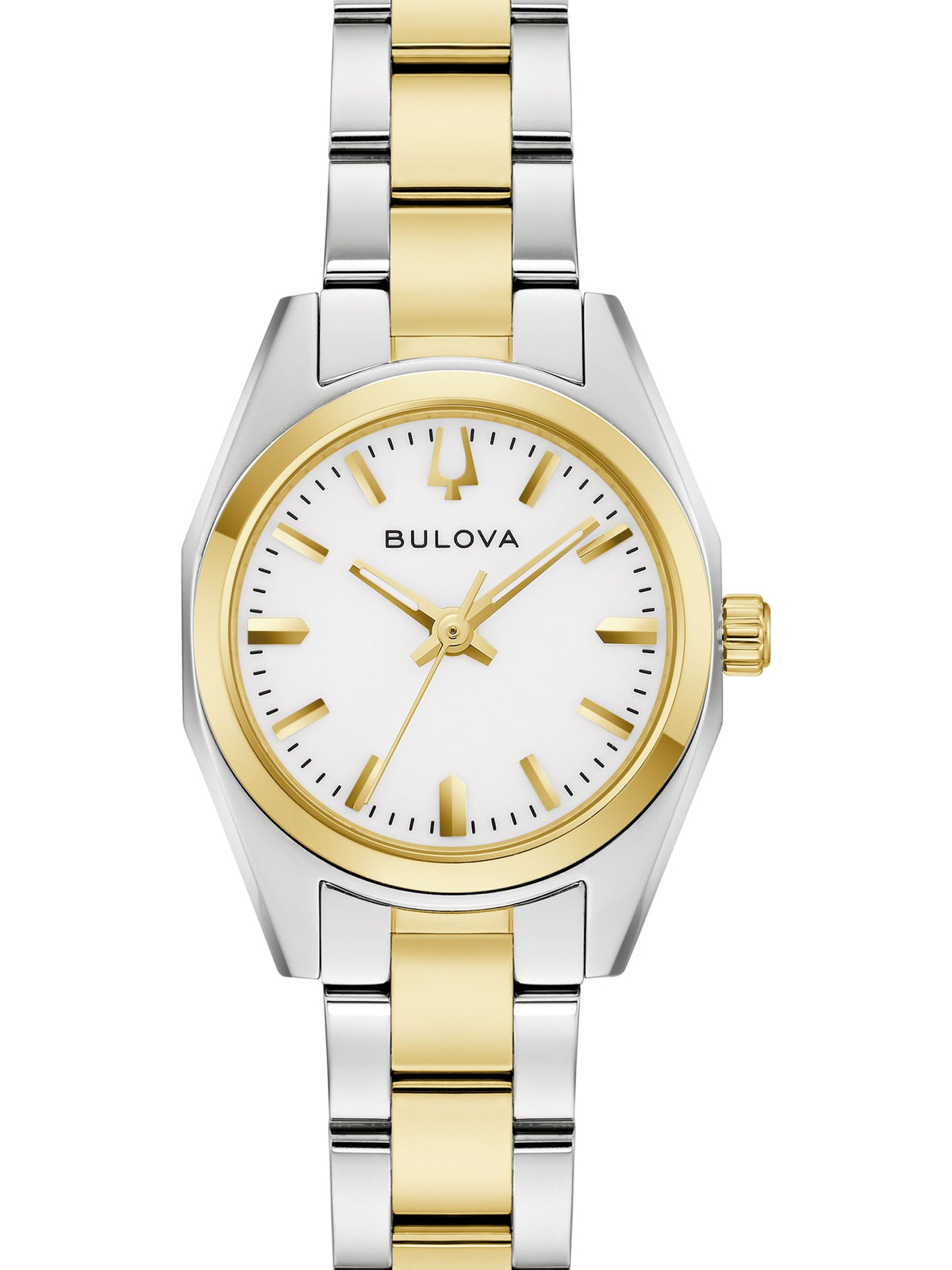 Bulova Surveyor White Women's Watch (98L331)