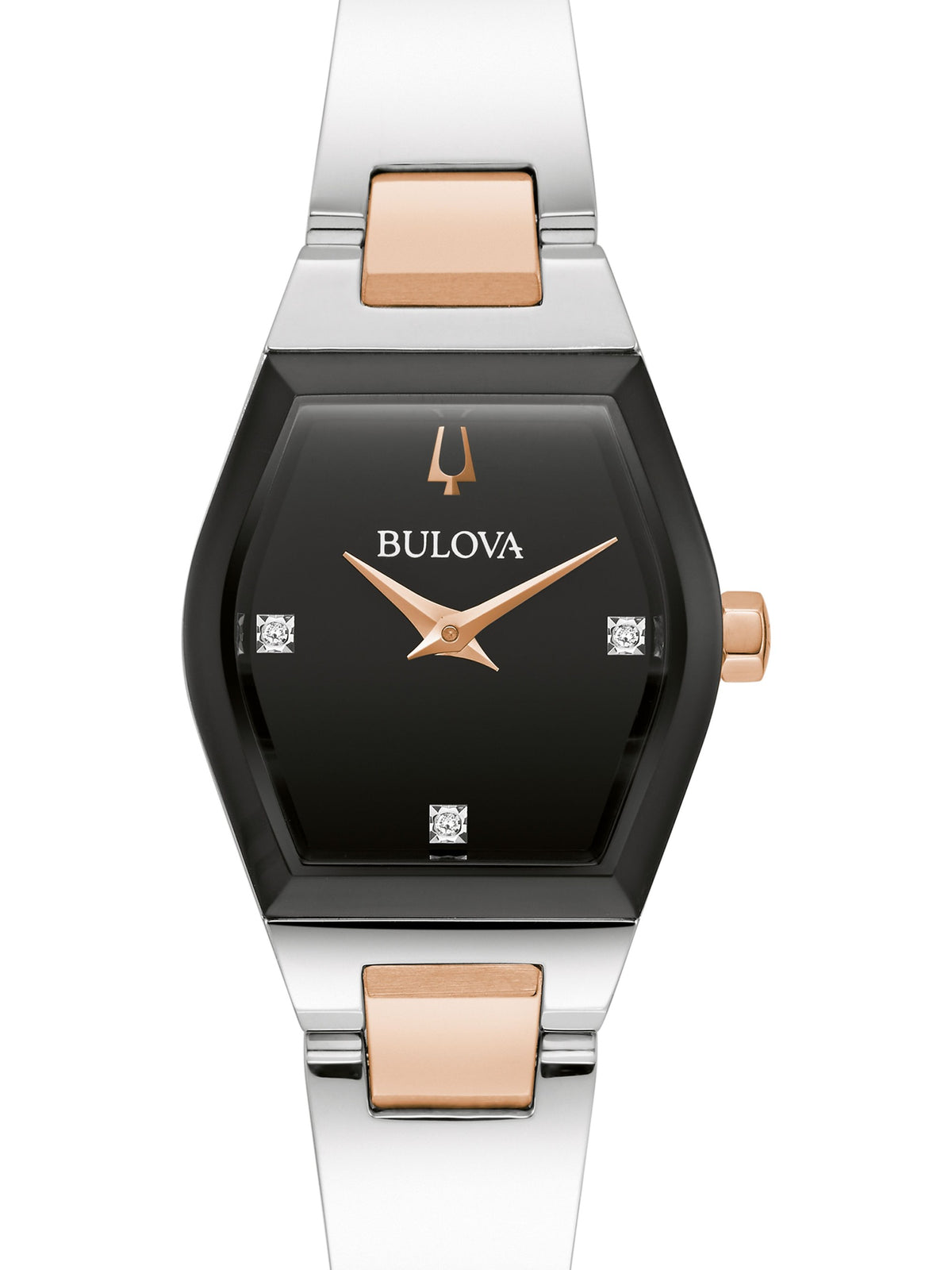 Bulova Gemini Black Women's Watch (98P216)