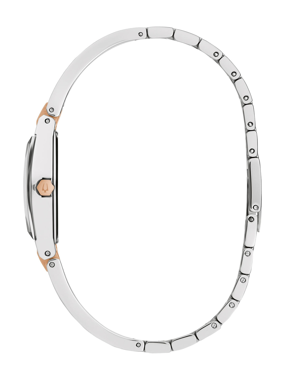 Bulova Gemini Black Women's Watch (98P216), side view