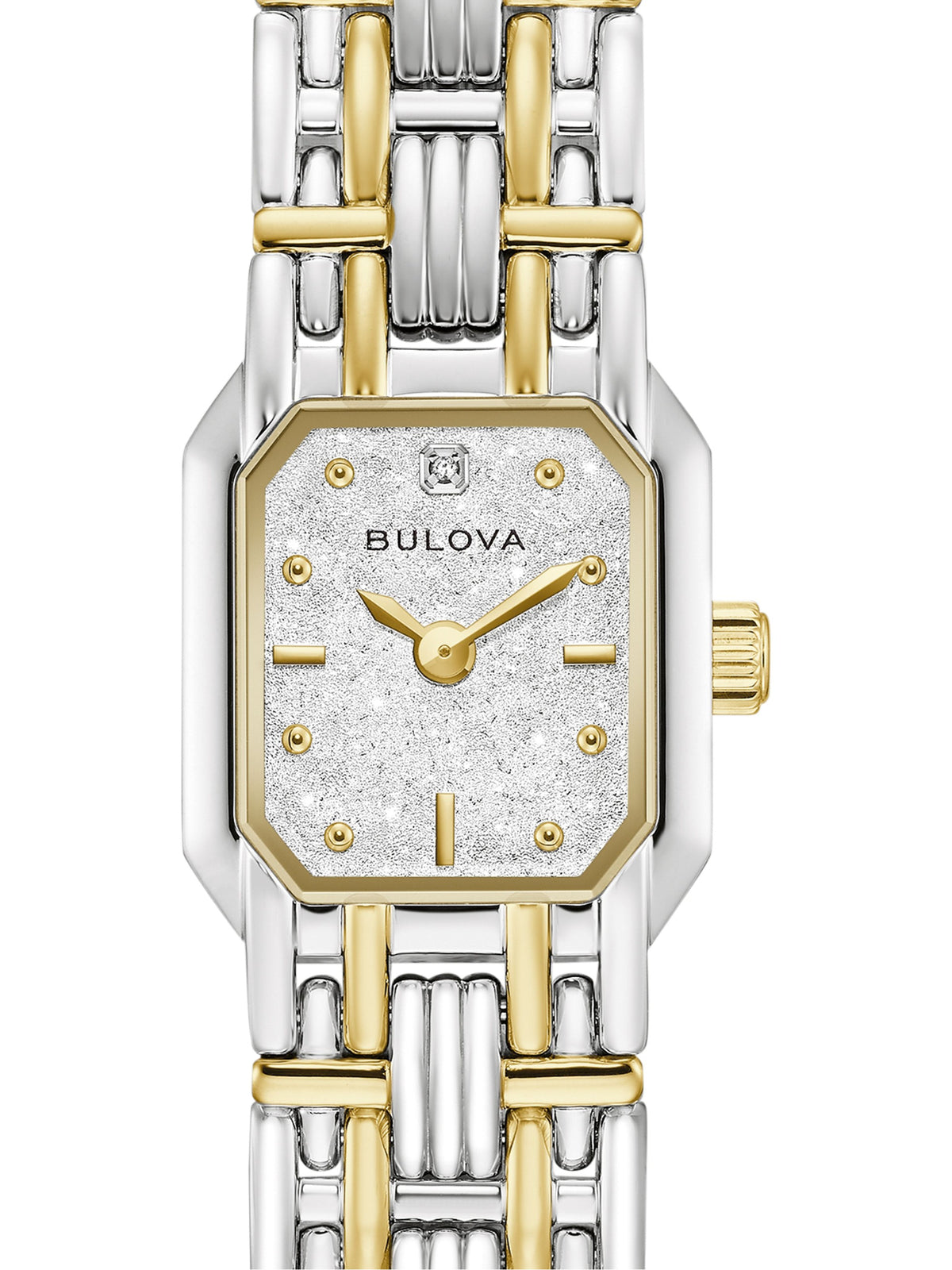 Bulova Goddess Of Time- Sophia Silver-White Women's Watch (98P237)
