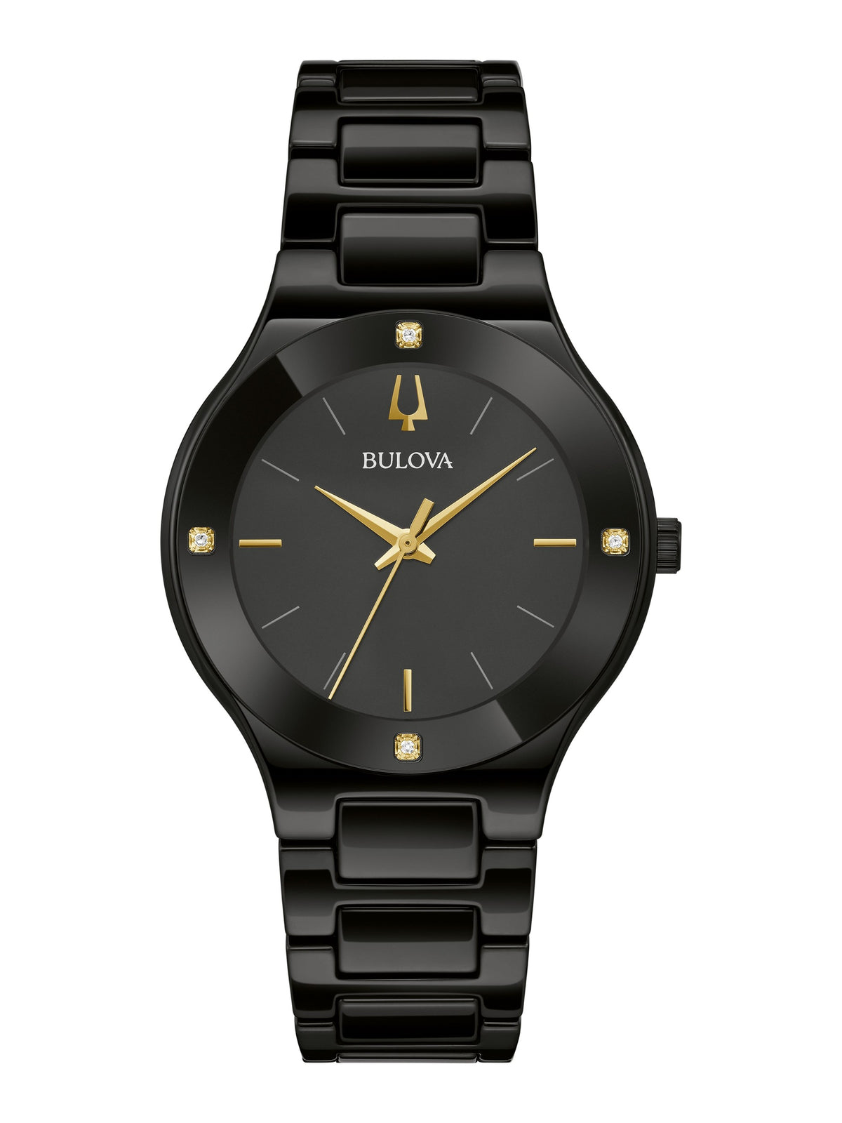 Bulova Millennia Black Mother of Pearl Women's Watch (98R293)