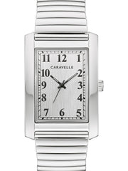 Caravelle Dress Silver-White Men's Watch (43A157)