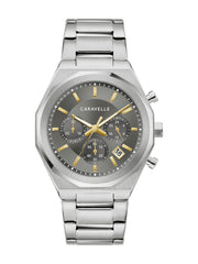 Caravelle Dress Gray Men's Watch (43A158)