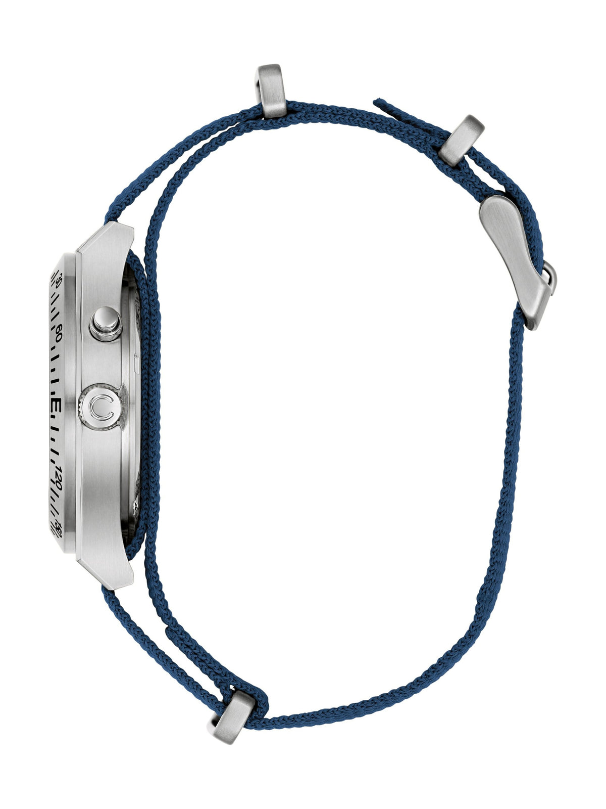 Caravelle Field Lite Up Blue Men's Watch (43C126), side view