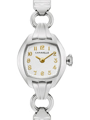 Caravelle Dress Silver-White Women's Watch (43L225)