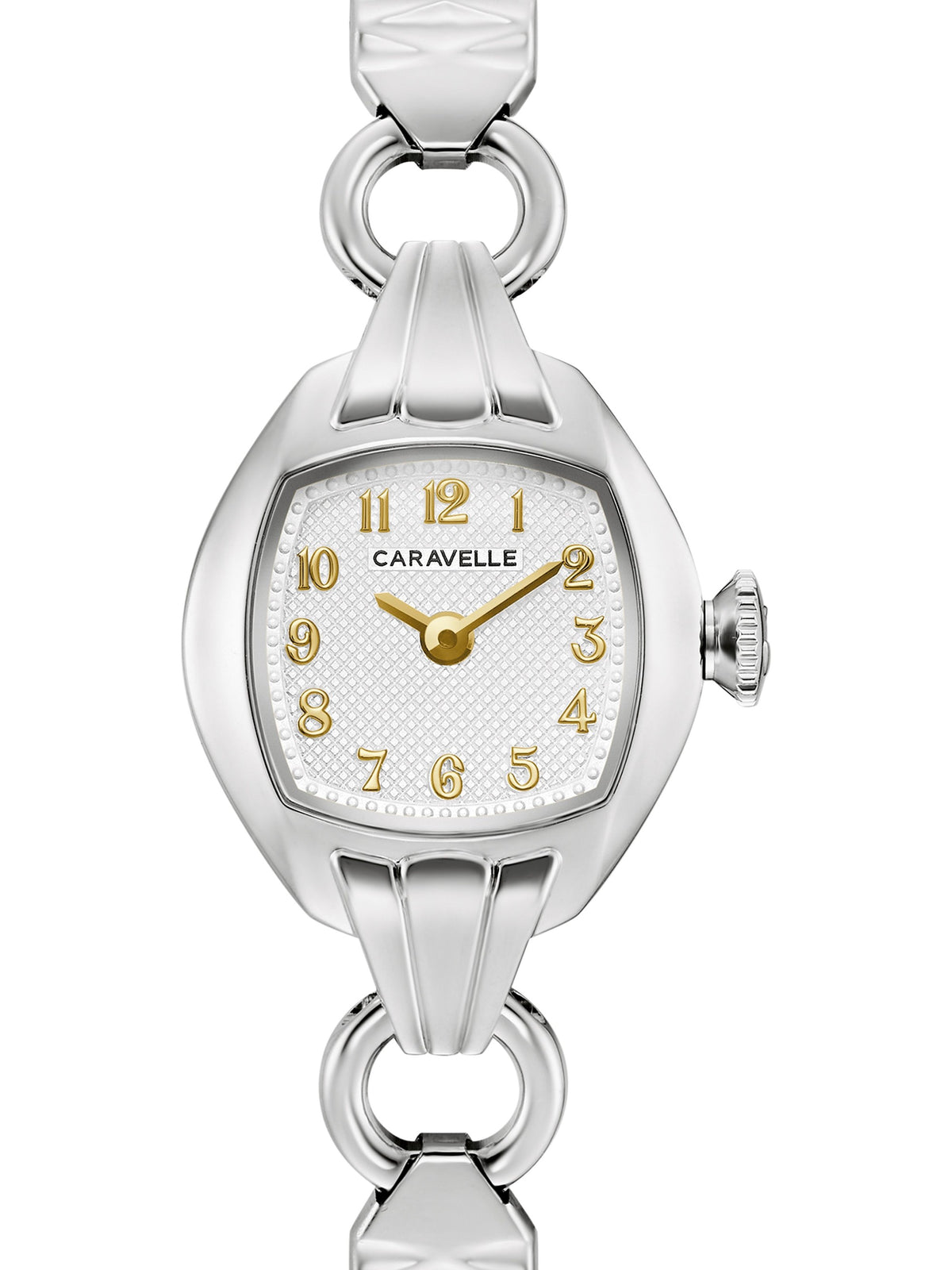 Caravelle Dress Silver-White Women's Watch (43L225)