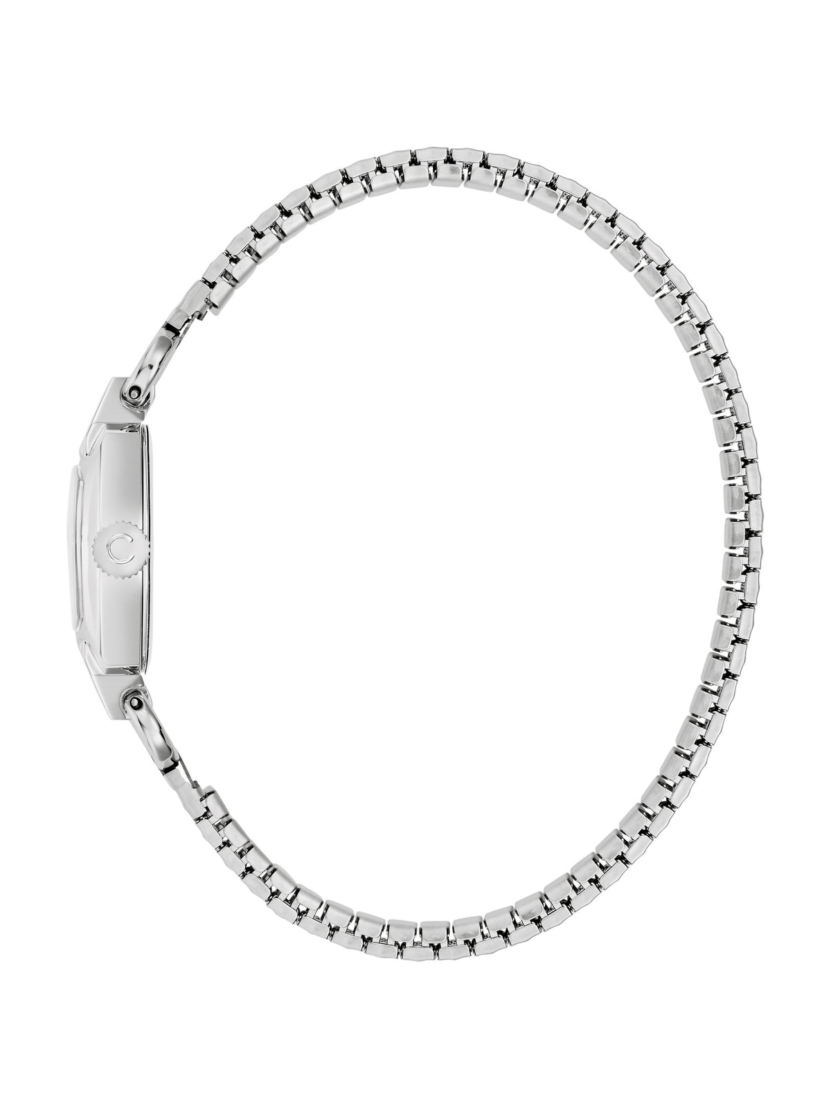 Caravelle Dress Silver-White Women's Watch (43L225), side view