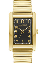 Caravelle Traditional Black Men's Watch (44A122)