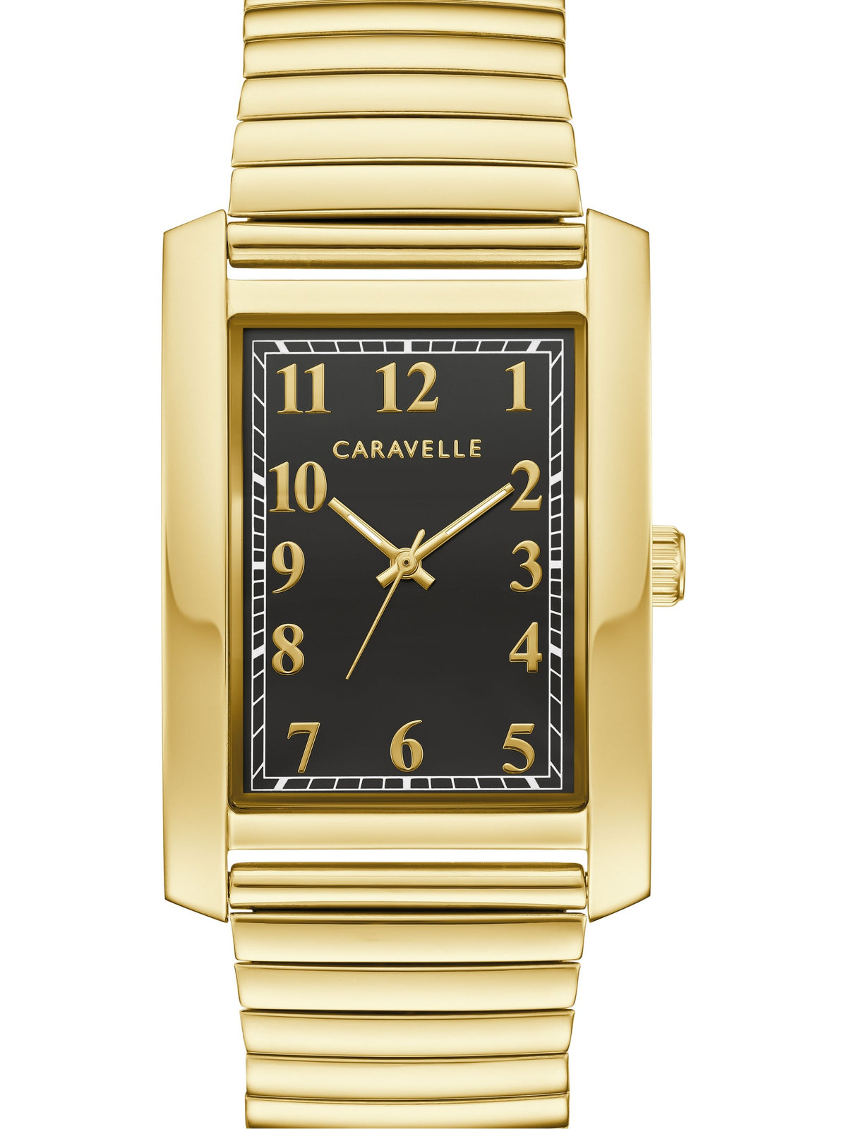 Caravelle Traditional Black Men's Watch (44A122)